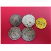 Image 2 : Lot of 4, 1895 hungary silver coins
