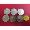 Image 1 : Lot of 6 canada confederation centennial silver 25 cent coins