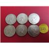 Image 2 : Lot of 6 canada confederation centennial silver 25 cent coins