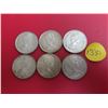 Image 2 : Lot of 6 canada confederation centennial silver 25 cent coins