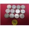 Image 1 : Lot of 12 canadian dimes