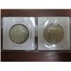 Image 2 : 1964 greece marrige constantive and anne- amrie silver 30 drachmai coin and 250th anniv. Birth of ka
