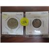 Image 1 : 1962 panama and 1961 liberia coins -90% silver