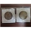 Image 2 : 1948 belgium and 1939 2 frances coins -0.835% silver