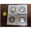 Image 1 : Lot of 4 world coin -.700 silver