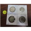 Image 1 : Lot of 4 silver world coins