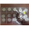 Image 1 : Lot of 15 canadian 50 cent coins