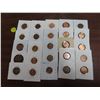 Image 1 : Lot of 25 canadian 1 cent coins