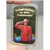 Image 4 : Bradford Exchange - "RCMP" 6 gold plated ingot medallions - Layered in 18K gold plating