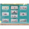 Image 3 : Framed "End of a Era - last 1 dollar bills of Canada" - 20.5"H x 17.5"W