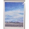 Image 6 : Limited framed painting by Yvette Moore - 30"x16"H