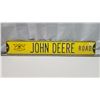 Image 1 : John Deere road, metal sign - reproduction - 36"W x 6"H