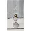Image 1 : Tinted glass, peanut coal oil lamp - w/ chimney, #2
