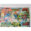 Image 4 : 10 Assorted Super Hero comic books - Aquaman, Flash, Superman, etc.