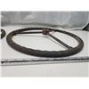 Image 5 : 2 Vintage steering wheels - 15" & 18" across