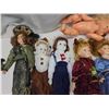 Image 2 : Bundle of assorted dolls - Most are porcelain
