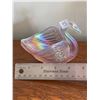 Image 5 : Vintage, clear, opalescent, carnival glass, Fenton swan