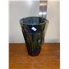 Image 3 : Collection of 4, harvest grape pattern, blue, carnival glass, tumblers