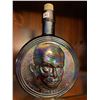 Image 1 : Vintage, Wheaton glass company, amethyst carnival glass, Dwight Eisenhower, liquor bottle