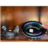 Image 2 : Beautiful, carnival glass, hen on nest