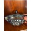 Image 3 : Vintage Indiana, blue, carnival glass, Windsor pattern, lidded dish