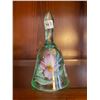 Image 1 : Beautiful, vintage, Fenton, hand painted, glass, bell