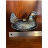 Image 1 : Vintage, Indiana glass, carnival glass, hen on nest