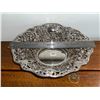 Image 4 : Beautiful, ornate, silver plated, vintage bowl