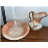 Image 2 : Vintage wash basin and pitcher