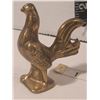 Image 3 : Solid brass Rooster (bottle opener)  & frogs. (India)