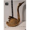Image 1 : Brass Swan planter. Imported to FW Woolworth co. Toronto. (Korea)