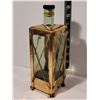 Image 3 : Musical brass liquor decanter & candle lamp.