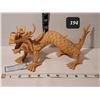 Image 1 : Driftwood/ resin original handmade good luck dragon.