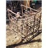 Image 1 : Vintage wrought iron screen for pot belly stove.