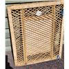 Image 7 : 1970's wicker wall shelf & mirror.
