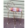 Image 2 : Mid century metal vanity chair.