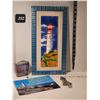 Image 1 : Light house lot. Night light cover, wall hook, picture & booklet.