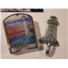 Image 2 : Light house lot. Night light cover, wall hook, picture & booklet.
