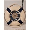 Image 2 : Life saver clock & wooden ship.