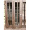 Image 2 : Inside window shutters. 29”H X 16 1/2 W