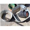 Image 6 : 3 galvanized garden plant tubs & assortment of pots.