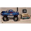 Image 1 : Tonka monster truck & metal display VW bus