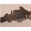 Image 8 : Metal Case International tractor, Ertl small tractor, Case whistle & keychain.