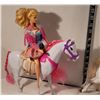 Image 6 : 1988 western Fun Ken. Barbie on horse wearing western clothes.
