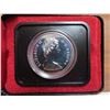 Image 2 : 1976 Specimen Silver Dollar. Commemorates the 100th Anniversary of the Library of Parliament. Specim