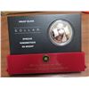 Image 1 : 2005 Proof Silver Dollar. Commemorates the 50th Anniversary of the Canadian flag. Proof with Ultra H