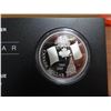 Image 2 : 2005 Proof Silver Dollar. Commemorates the 50th Anniversary of the Canadian flag. Proof with Ultra H