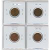 Image 2 : Lot of 4 Canadian Curved Clip Error Small Cents. Includes 1951, 1962, 1967 & 1977. All have Blakesle