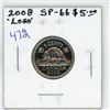 Image 1 : 2008 Logo Nickel 5 Cents. Specimen-66. Lustrous.