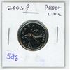 Image 1 : 2005P Canadian 25 Cents. Plated. Proof-Like-65.